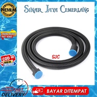 Black Shower Hose 1.2M - Flexible Bidet Toilet Hose - Black Shower Hose