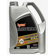 Hyrax Elite Ultra 10W40 API SN/CF | Semi Synthetic Engine Oil 4L | Petrol & Diesel | Minyak Enjin Ji