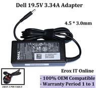 Replacement Laptop/Notebook Laptop AC Adapter DELL Latitude E6410 19.5V 3.34A (65W) 4.5*3.0mm  Dell 
