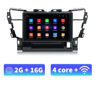 Acodo 2din Carplay Auto Android 12.0 วิทยุติดรถยนต์สำหรับ Toyota Alphard 2015-2020 Plug and Play เคร