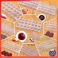 Hard plastic chocolate bonbon mold in many models SP01