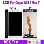 5.0 "จอแสดงผล LCD แบบสัมผัสหน้าจอ A33w Oppo A33หน้าจอ LCD สำหรับสำหรับ Oppo Neo 7จอแอลซีดีหน้าจอดิจิ