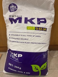 Phân bón MKP 0-52-34( Thúc già lá chặn đọt Kích thích phân hóa mầm hoa Ra hoa đồng loạt bao 25kg)