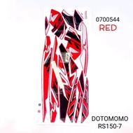 RS150 HONDA STICKER BODY COVER SET "DOTOMOMO"