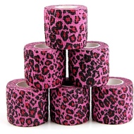 MUEUSS Pet First Aid Tape Waterproof Self Adherent Cohesive Bandage for Dogs Cats Horses Breathable 