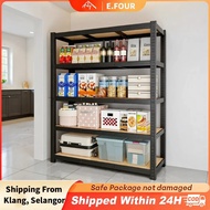 Boltless Rack Adjustable Heavy Duty Dapur Rak Besi Shelf Storage Kitchen Store Storage Warehouse Rak