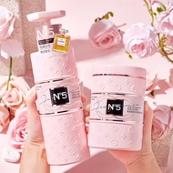 Set Dầu Gội Dầu Xả Tóc 800ml N05 Hương Nước Hoa Làm Mượt Tóc Phục Hồi Tóc Hư Tổn làm sạch gàu chống