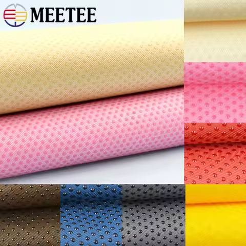 50/100cm*150cm Anti-Slip Fabric Cushion Carpet Silicone Dots Fabrics Dance Shoes Sofa Cover Non-slip