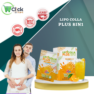 Lipo Colla Plus 8 IN1 10 Sachets (Concentrated and effective for womens pregnancy and other reproduc