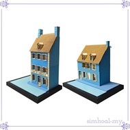 [SimhoabeMY] 1:35 Scale Architecture Building Model Set Diorama Scenery Assembled Model for Architec