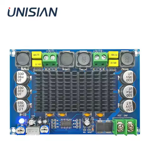UNISIAN TPA3116D2 Audio Amplifier TPA3116 2X150W 2.0 Channel High Power Amplifier Board