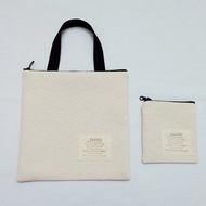 手提袋+零錢包 手機袋 雜物收納袋 2件優惠組