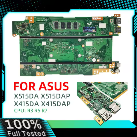 X515DA Laptop Motherboard For ASUS VivoBook X415DA X415DAP X515DA X515DAP Notebook Mainboard With R3