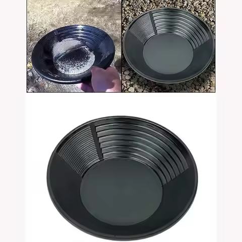 New Plastic Gold Washing Pan Gold Washing Prospecting Gold Prospecting Gold Bowl Prospecting River T
