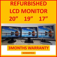 REFURBISHED MONITOR LCD 22 20 19 17 inch