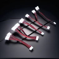 erudent XH2.54MM Y-Splitter Cable Male To 2 Female Connector 26AWG Power Extension Cord 2/3/4/5/6 Pi
