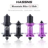HASSNS CJ MTB Hub 6 Pawls 72 sound 36 32 Hole for Mountain bike HG 7-12 Speed Cycling