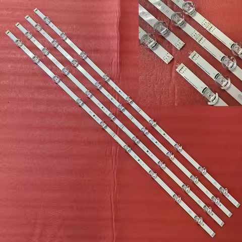 8pcs/set LED Strip For 47LB5820 47LB6520 6916L-1715A 1716A 47GB651C 47LB6300 47GB6500 47LB650V 47LB5