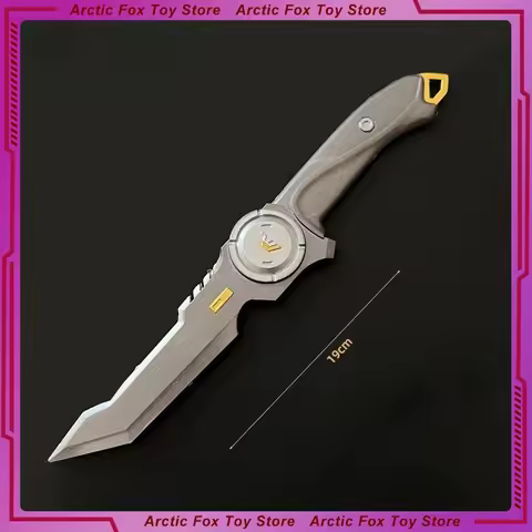 19cm New Valorant Game Peripheral Metal Model Weapons and Props Knife Desktop Decoration Ornaments B