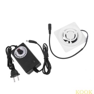 KOOK Exhaust Fan Air Ventilator Ventilation Toilet Wall Duct Fan Low Noise Suitable for Bathroom Dog Houses Kitchen Hous