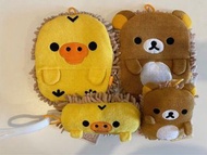 大掃除,家居清潔,原裝日本🇯🇵,一套四件,鬆弛熊,小黃雞,牛奶熊, 手提電話,iPad,電腦屏幕清潔,清潔打掃套裝,除塵掃 角落生物 迪士尼 反斗奇兵