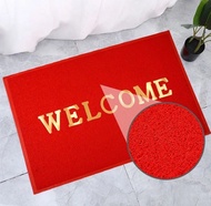 พรมดักฝุ่น Welcome พรมเช็ดเท้า พรมกันลื่น พรมปูพื้น ขนาด 40x60 cm, 50*70 cm, 60*90 cm 80*120 cm (มีห