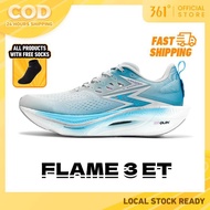 Local 361 Degrees Flame 3 ET New Peppa Pig Running Shoes Marathon Carbon Plate 672512270F