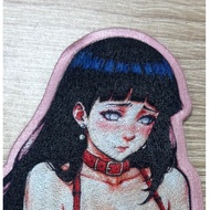 Hinata Hyuga Custom Morale Patch Embroidery Badge