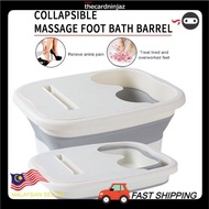 TCNGV Collapsible Foot Bath Bucket Foot Massage Foot Bath SPA Massage/Baldi Mandian Kaki/Detox Tungku Kaki/泡脚桶足浴盆