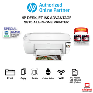 HP DESKJET INK ADVANTAGE 2875 ALL-IN-ONE WiFi PRINTER