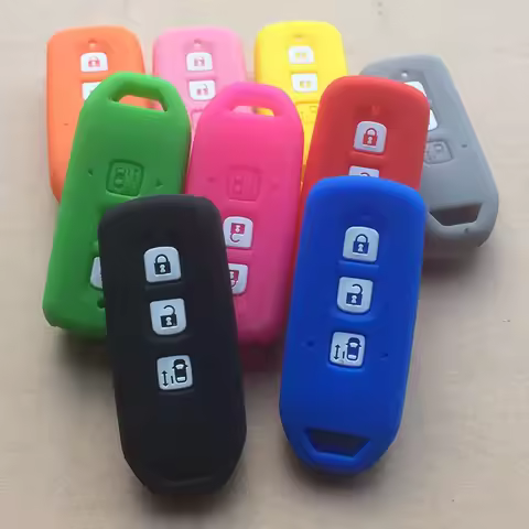 silicone motor key cover case Protector bag For Honda NBOX Custom/NBOX PLUS /NONE/N Wagon 3 Button S