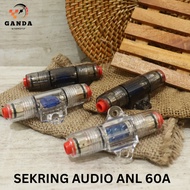 ANL 60 AMPERE AUDIO FUSE 60 AMPERE AUDIO FUSE/ CAR AUDIO FUSE/ - ANL