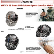(NO COD) REMAX WATCH18 Smart GPS Outdoor Sports Location Swimming Heart Rate Smart Watch