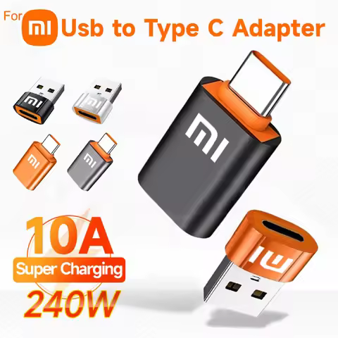 Xiaomi 10A OTG USB 3.0 to Type C Adapter USB Female To Type C Male Converter Fast Charging For Xiaom