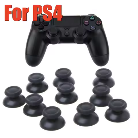 10-100Pcs Analog Thumb Stick Mushroom Joystick Replacement for Playstation 4 Ps4 Pro Controller Game