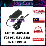 [LAPCARE] Laptop Adpater For Del 19.5V 2.31A Small Pin Hq