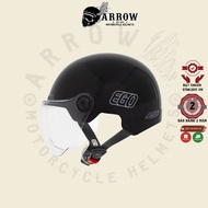 Ego E-21 1/2 helmet with glasses for backpacking