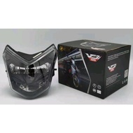 SYM VF3i 185 Headlamp LED Smoke Head Lamp H4 VF3 SYM185 VF3185