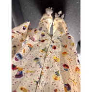Cute Sesame Street Printed Long sleeved Pajamas Women s Spring and Autumn 2024 New Cardigan Trousers