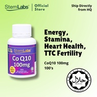 StemLabs CoQ10 100mg 100's Tenaga TTC Jakim Halal