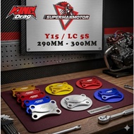 CLEARANCE  Y15 V1 V2 Y15ZR DISC SIZE 298MM ALLOY CNC KINGDRAG KING DRAG SALE DISC BRACKET