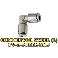 CONNECTOR STEEL (L) PV-M15 - PV-L-STEEL-M15