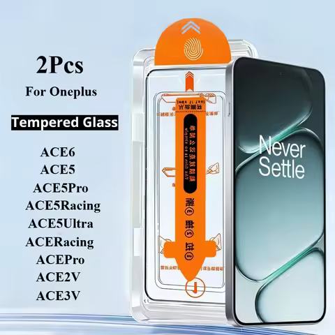 2 Pcs FOR Oneplus ACE6 One Plus ACE 6 5 Pro 3V ACE5 Ultra Racing Screen ProtectorTempered Armoured G