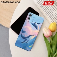 08MS Case For SAMSUNG A06 Latest - SAMSUNG A06 Casing - Fashion Case Motif WHALE - Kesing hp - Silic