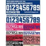 SOUTH KOREA NAMESET