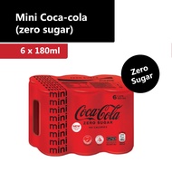6pcs Coke Sprite Mini 180ml Limited Edition Mini Cans Soft Drink