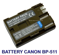 BP-511 \ BP511 \ BP-511A แบตเตอรี่สำหรับกล้องแคนนอน Camera Battery For Canon 30DDigital RebelG550D5D