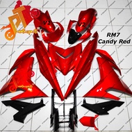 Yamaha Y15ZR Y15 V1 V2 Cover Set Candy Red RM7 DRMK RED Velozi Kosong