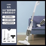 L4 藍色/1個裝 迷你 小型 無線 吸塵器 3.7vV 30w 1800mAh 容量電池 家用 掌上型 大功率 强吸力 多刷頭