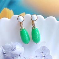 Vintage Jewelry 西洋古董飾品 AVON 夏日風 夾式耳環